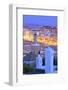 View over Kasbah to Tangier, Tangier, Morocco, North Africa-Neil Farrin-Framed Photographic Print