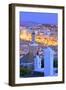 View over Kasbah to Tangier, Tangier, Morocco, North Africa-Neil Farrin-Framed Photographic Print