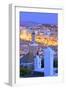 View over Kasbah to Tangier, Tangier, Morocco, North Africa-Neil Farrin-Framed Photographic Print