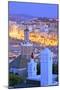 View over Kasbah to Tangier, Tangier, Morocco, North Africa-Neil Farrin-Mounted Photographic Print