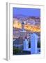 View over Kasbah to Tangier, Tangier, Morocco, North Africa-Neil Farrin-Framed Photographic Print