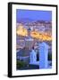 View over Kasbah to Tangier, Tangier, Morocco, North Africa-Neil Farrin-Framed Photographic Print