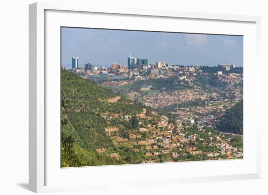 View over Kigali, Rwanda, Africa-Michael-Framed Photographic Print