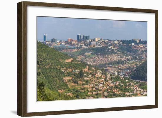 View over Kigali, Rwanda, Africa-Michael-Framed Photographic Print