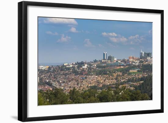 View over Kigali, Rwanda, Africa-Michael-Framed Photographic Print