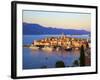 View over Korcula Town, Korcula, Dalmatia, Croatia-Neil Farrin-Framed Photographic Print