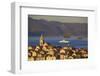 View over Korcula Town, Korcula, Dalmatian Coast, Croatia, Europe,-Neil Farrin-Framed Photographic Print