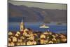 View over Korcula Town, Korcula, Dalmatian Coast, Croatia, Europe,-Neil Farrin-Mounted Photographic Print