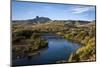 View over Lago Huechulafquen, Lanin National Park, Patagonia, Argentina, South America-Yadid Levy-Mounted Photographic Print