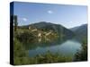 View Over Lake and Mountains, Near Konjic, Bosnia, Bosnia-Herzegovina-Graham Lawrence-Stretched Canvas
