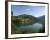 View Over Lake and Mountains, Near Konjic, Bosnia, Bosnia-Herzegovina-Graham Lawrence-Framed Photographic Print