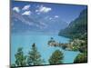 View Over Lake Brienz to Iseltwald, Switzerland-Simon Harris-Mounted Photographic Print