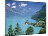 View Over Lake Brienz to Iseltwald, Switzerland-Simon Harris-Mounted Photographic Print