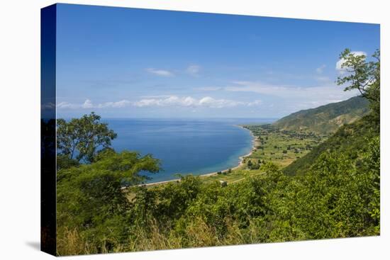 View over Lake Malawi Near Livingstonia, Malawi, Africa-Michael Runkel-Stretched Canvas