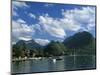 View over Lake, Talloires, Lake Annecy, Rhone Alpes, France, Europe-Stuart Black-Mounted Photographic Print