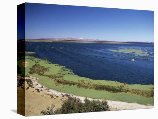 View Over Lake Titicaca, Near Puno, Peru, South America-Gavin Hellier-Stretched Canvas