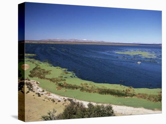 View Over Lake Titicaca, Near Puno, Peru, South America-Gavin Hellier-Stretched Canvas