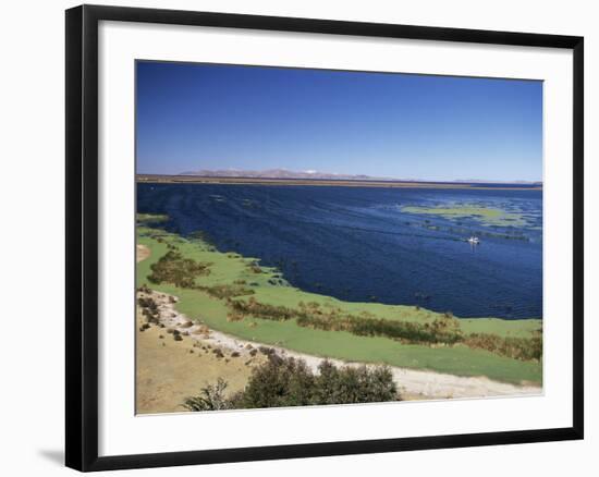 View Over Lake Titicaca, Near Puno, Peru, South America-Gavin Hellier-Framed Photographic Print