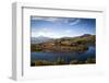 View over Lanin Volcano and Lago Huechulafquen-Yadid Levy-Framed Photographic Print