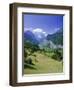 View Over Lauterbrunnen from Wengen, Bernese Oberland, Swiss Alps, Switzerland, Europe-Simon Harris-Framed Photographic Print