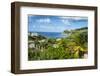View over Little Bay, Montserrat, British Overseas Territory, West Indies, Caribbean, Central Ameri-Michael Runkel-Framed Photographic Print