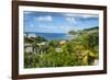 View over Little Bay, Montserrat, British Overseas Territory, West Indies, Caribbean, Central Ameri-Michael Runkel-Framed Photographic Print