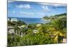 View over Little Bay, Montserrat, British Overseas Territory, West Indies, Caribbean, Central Ameri-Michael Runkel-Mounted Photographic Print