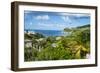 View over Little Bay, Montserrat, British Overseas Territory, West Indies, Caribbean, Central Ameri-Michael Runkel-Framed Photographic Print