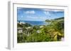 View over Little Bay, Montserrat, British Overseas Territory, West Indies, Caribbean, Central Ameri-Michael Runkel-Framed Photographic Print