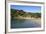 View over Little Oneroa Beach, Waiheke Island, Hauraki Gulf, North Island, New Zealand, Pacific-Michael Runkel-Framed Photographic Print