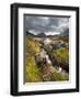 View over Loch Caol to Sgurr Nan Gillean and Marsco, Glen Sligachan, Isle of Skye, Highlands, Scotl-Lee Frost-Framed Photographic Print