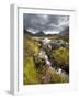 View over Loch Caol to Sgurr Nan Gillean and Marsco, Glen Sligachan, Isle of Skye, Highlands, Scotl-Lee Frost-Framed Photographic Print