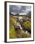View over Loch Caol to Sgurr Nan Gillean and Marsco, Glen Sligachan, Isle of Skye, Highlands, Scotl-Lee Frost-Framed Photographic Print