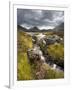 View over Loch Caol to Sgurr Nan Gillean and Marsco, Glen Sligachan, Isle of Skye, Highlands, Scotl-Lee Frost-Framed Photographic Print