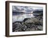 View over Loch Carron at Dawn from Rocks Near the Harbour, Plockton, Kintail, Highlands, Scotland, -Lee Frost-Framed Photographic Print