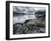 View over Loch Carron at Dawn from Rocks Near the Harbour, Plockton, Kintail, Highlands, Scotland, -Lee Frost-Framed Photographic Print