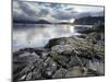 View over Loch Carron at Dawn from Rocks Near the Harbour, Plockton, Kintail, Highlands, Scotland, -Lee Frost-Mounted Photographic Print
