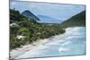 View over Long Beach, Tortola, British Virgin Islands, West Indies, Caribbean, Central America-Michael Runkel-Mounted Photographic Print