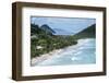 View over Long Beach, Tortola, British Virgin Islands, West Indies, Caribbean, Central America-Michael Runkel-Framed Photographic Print