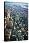 View over Lower Manhattan New York-msv-Stretched Canvas