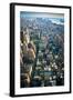 View over Lower Manhattan New York-msv-Framed Photographic Print