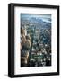 View over Lower Manhattan New York-msv-Framed Photographic Print