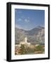 View over Malcesine and the Scaligero Castle, Lake Garda, Veneto, Italy, Europe-James Emmerson-Framed Photographic Print