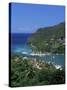 View Over Marigot Bay, St. Lucia, Windward Islands, West Indies, Caribbean, Central America-Yadid Levy-Stretched Canvas