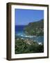 View Over Marigot Bay, St. Lucia, Windward Islands, West Indies, Caribbean, Central America-Yadid Levy-Framed Photographic Print