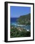 View Over Marigot Bay, St. Lucia, Windward Islands, West Indies, Caribbean, Central America-Yadid Levy-Framed Photographic Print