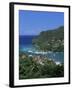 View Over Marigot Bay, St. Lucia, Windward Islands, West Indies, Caribbean, Central America-Yadid Levy-Framed Photographic Print