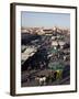 View over Market, Place Jemaa el Fna, Marrakesh, Morocco, North Africa, Africa-Frank Fell-Framed Photographic Print