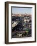 View over Market, Place Jemaa el Fna, Marrakesh, Morocco, North Africa, Africa-Frank Fell-Framed Photographic Print