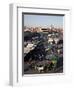 View over Market, Place Jemaa el Fna, Marrakesh, Morocco, North Africa, Africa-Frank Fell-Framed Photographic Print